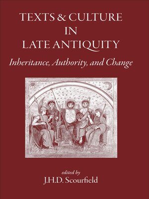 cover image of Texts and Culture in Late Antiquity